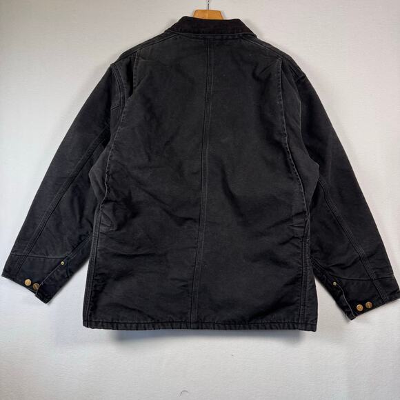Vintage Carhartt Chore Coat Jacket Mens 48 Blanket Lined Workwear C01 Canvas 90s - Picture 2 of 14